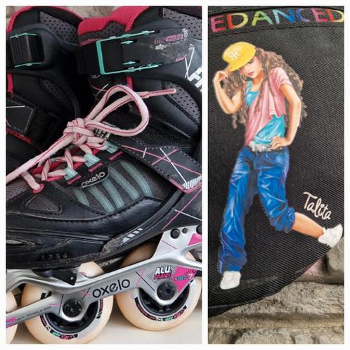 Skeelers maat 32 - 35, Sport en Fitness, Skeelers, Gebruikt, Inline skates 4 wielen, Overige merken, Verstelbaar, Ophalen of Verzenden