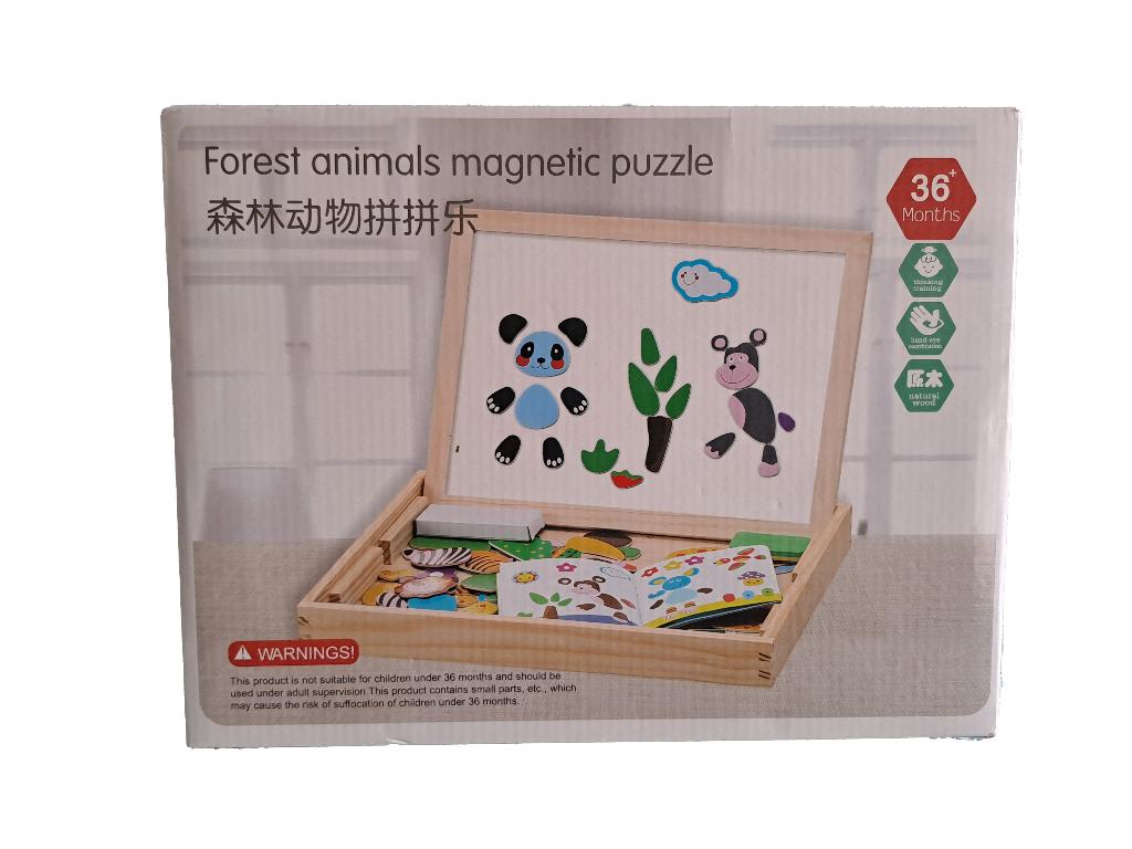 Houten magneetbord, Ophalen of Verzenden, Zo goed als nieuw, Taal en Lezen