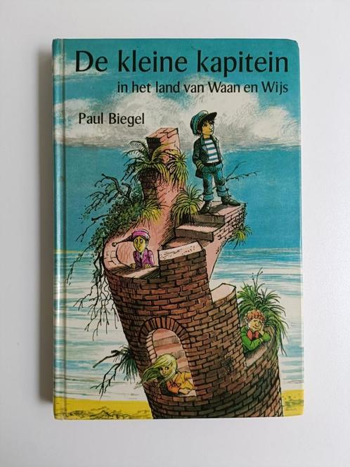 Paul Biegel De kleine kapitein in het land van Waan en Wijs, Boeken, Kinderboeken | Jeugd | onder 10 jaar, Gelezen, Fictie algemeen