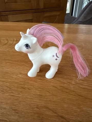 Kleine Vintage My Little Pony Eenhoorn beschikbaar voor biedingen