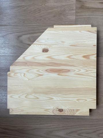 Hoekplank Ikea ivar 56x56x30 - afbeelding 3