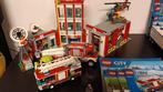 Lego City Brandweer Kazerne Sets 60110, 60111, 60002, Ophalen of Verzenden, Gebruikt, Complete set, Lego