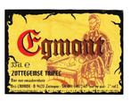 Bieretiket Egmont Zottegemse Tripel -  Crombe, Zottegem, Ophalen of Verzenden, Gebruikt, Overige typen, Overige merken