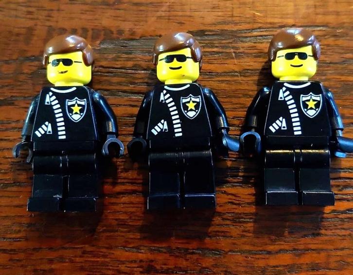 3 minifiguren trein, Kinderen en Baby's, Speelgoed | Duplo en Lego, Zo goed als nieuw, Lego, Complete set, Ophalen of Verzenden