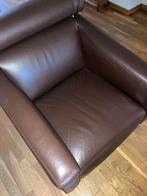 Leren fauteuil ( leolux?), Eenpersoons, Ophalen of Verzenden, Zo goed als nieuw, Leolux