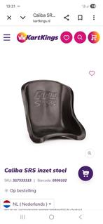 Caliba SRS Inzetstoel voor Kart - Gebruikt, Sport en Fitness, Ophalen of Verzenden, Gebruikt, Onderdelen Kart
