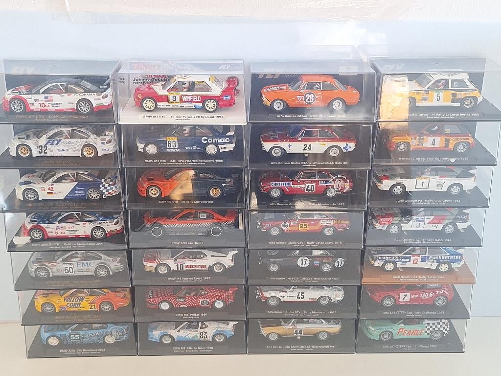 FLY MEGA COLLECTIE ALFA & BMW GROOT ASSORTIMENT IN VOORRAAD, Overige merken, Racebaan, Fly, Nieuw