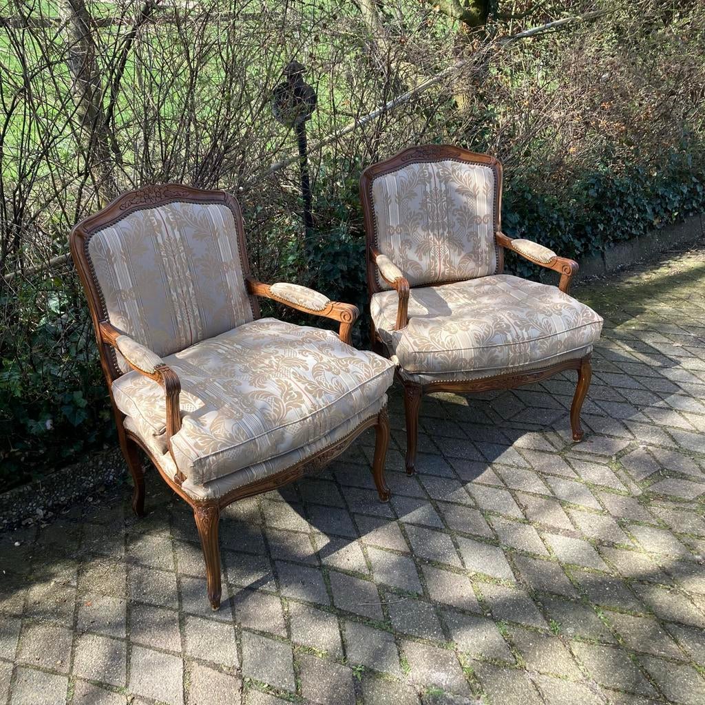 klassieke fauteuil Louis XV-stijl (ook wel Lodewijk XV), Ophalen