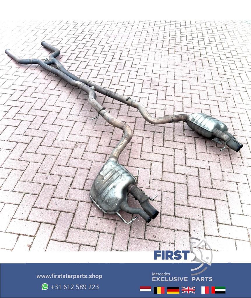 W213 E63 S AMG UITLAAT COMPLEET E KLASSE E63S PERFORMANCE ME, Auto-onderdelen, Uitlaatsystemen, Gebruikt, -, Ophalen of Verzenden