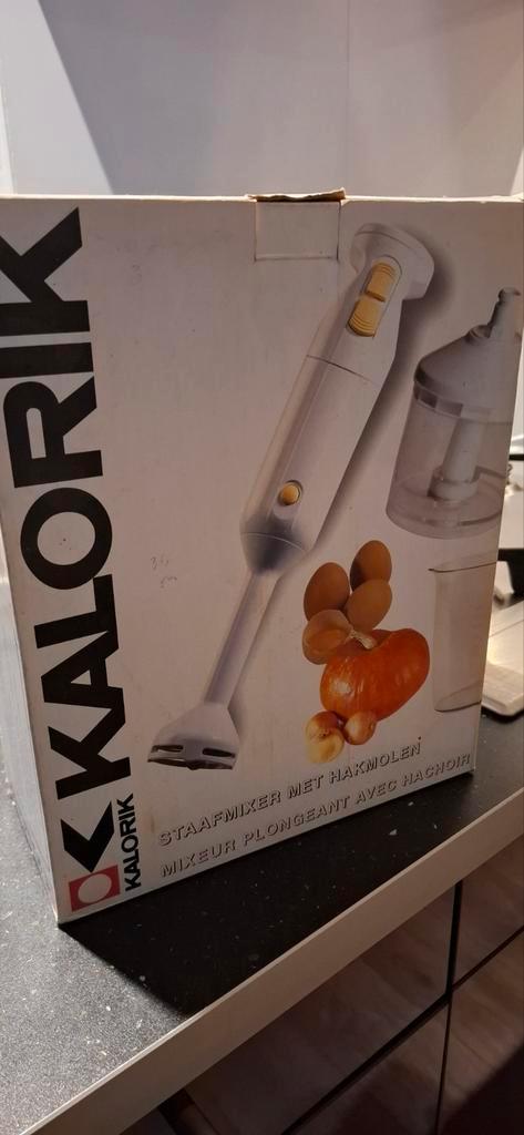 Kalorik Staafmixer met Hakmolen - Nieuwstaat, Witgoed en Apparatuur, Blenders, Zo goed als nieuw, Blender, Ophalen of Verzenden