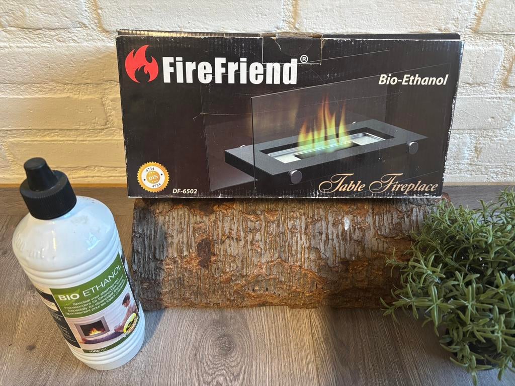 Firefriend DF 6502 sfeerhaard Bio Ethanol nieuw, Ophalen of Verzenden, Nieuw, Vrijstaande haard, Overige soorten
