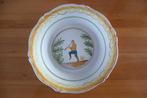 Wandbord met wandelende fluitspeler (193), Antiek en Kunst, Ophalen of Verzenden