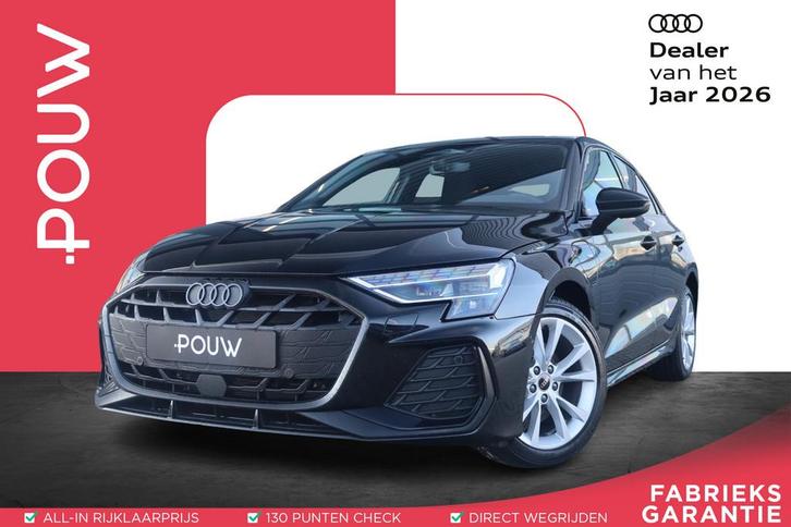 Audi A3 Sportback 40 TFSIe 204pk S Edition | SoH 100% | Pano, Auto's, Audi, Bedrijf, Te koop, A3, ABS, Achteruitrijcamera, Adaptive Cruise Control