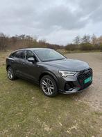 Audi Q3 Sportback 45 TFSI e S-line |PHEV| Daytonagrau 245PK, Auto's, Stof, USB, 245 pk, Bedrijf