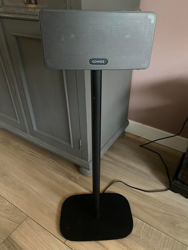 Sanus Vloerstandaard set voor Sonos ONE, ONE SL & Play:1&3 - Wit