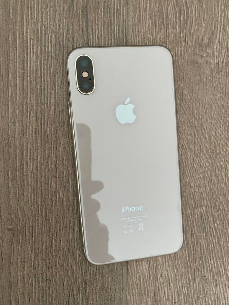 iPhone XS 64GB Zilver, Telecommunicatie, Mobiele telefoons | Apple iPhone, Gebruikt, IPhone XS, Ophalen of Verzenden, 64 GB