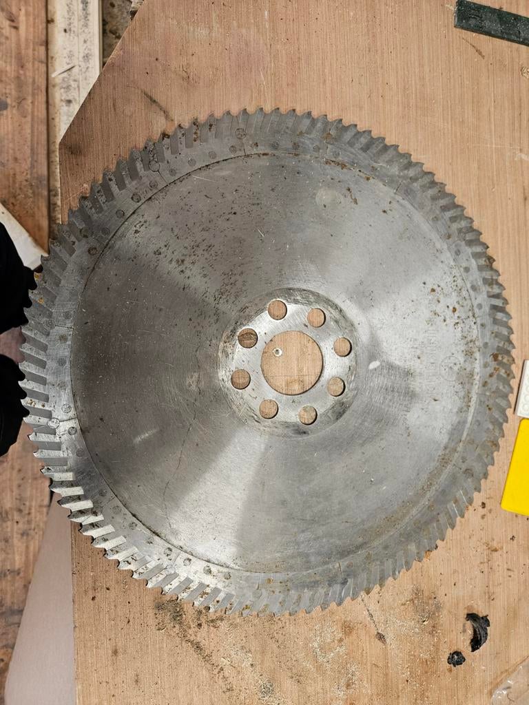 2 grootformaat zaagbladen te koop, Cirkelzaag, 70 mm of meer, Ophalen of Verzenden, 1200 watt of meer