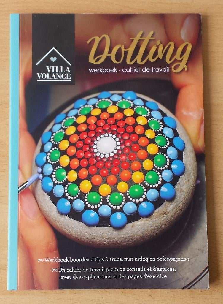 Dotting - Villa Volance - stenen beschilderen, Boeken, Ophalen of Verzenden, Gelezen, Tekenen en Schilderen
