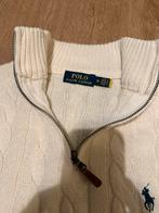 Polo Ralph Lauren Kabelgebreide Trui - Crème - Maat M, Kleding | Heren, Truien en Vesten, Ophalen of Verzenden, Zo goed als nieuw