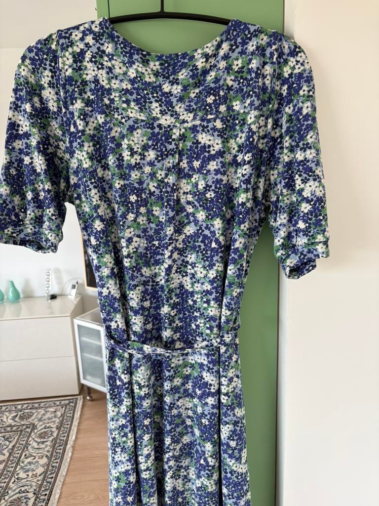 Zomerjurk van King Louie, Kleding | Dames, Blauw, Maat 42/44 (L), Ophalen of Verzenden, Knielengte