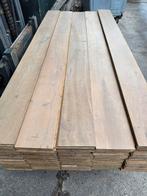 Massief eiken vloer 29 m2 17,5 cm breed 2 cm dik, Ophalen, Gebruikt, Vloerdelen of -planken, 10 m² of meer