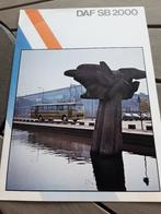 folder DAF bus SB 2000 Franstalig - jaren 80, Ophalen of Verzenden, Zo goed als nieuw, Overige merken, DAF Bus