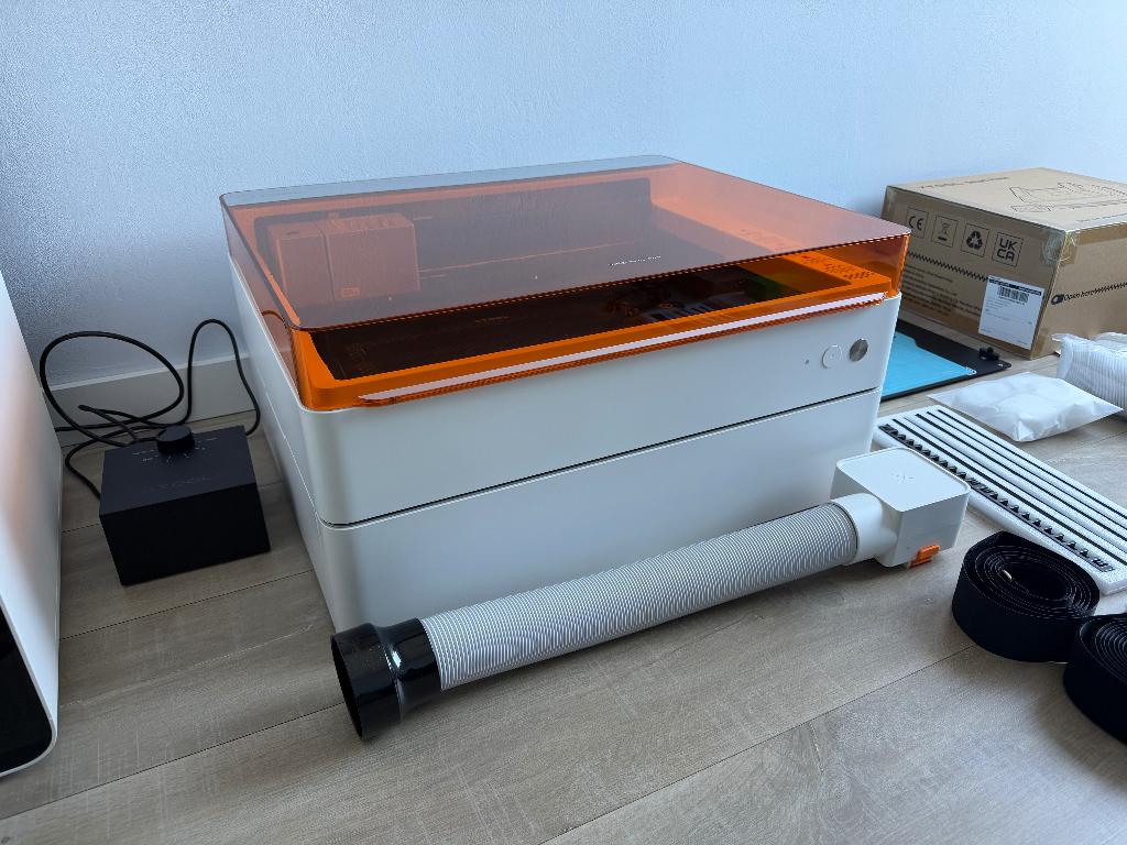 xTool M1 Ultra 20W Ultimate Craft Bundle laser/snijder/print, Ophalen, Ingebouwde Wi-Fi, Zo goed als nieuw, XTool