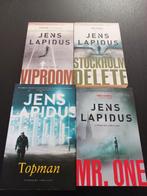 Deel 1-4 Stockholm Underground - Jens Lapidus, Ophalen of Verzenden, Zo goed als nieuw, Jens Lapidus, Scandinavië
