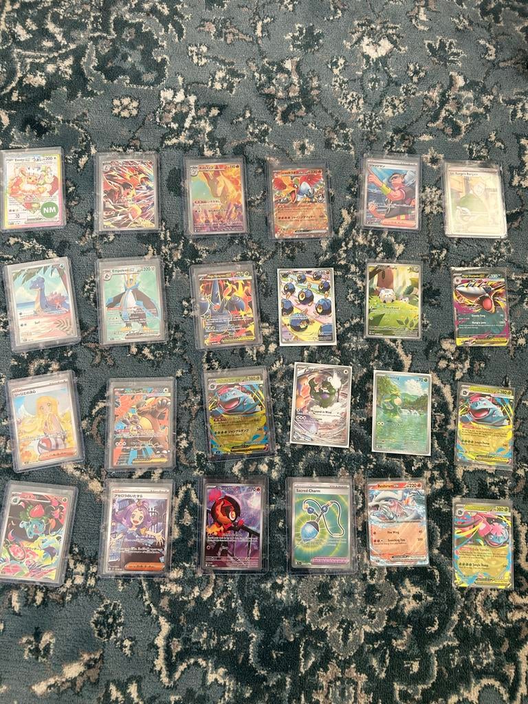 Grote collectie Pokémon kaarten, Ophalen of Verzenden, Zo goed als nieuw, Meerdere kaarten, Foil