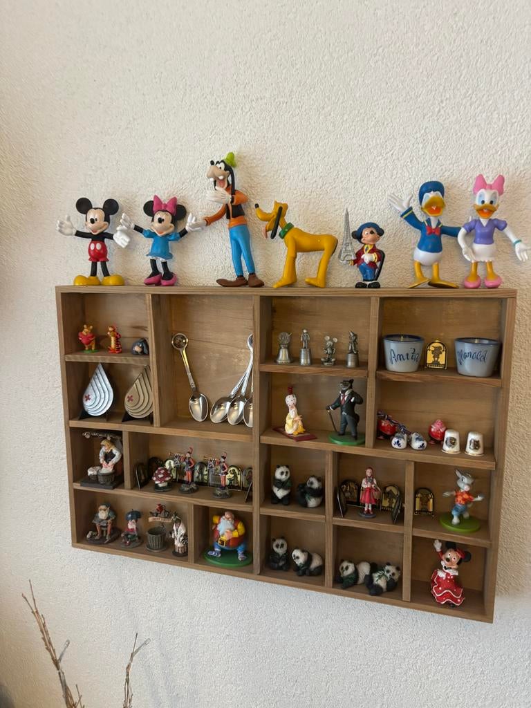 Grote Walt Disney Collectie Beeldjes en Figuren, Ophalen of Verzenden, Mickey Mouse, Gebruikt, Beeldje of Figuurtje