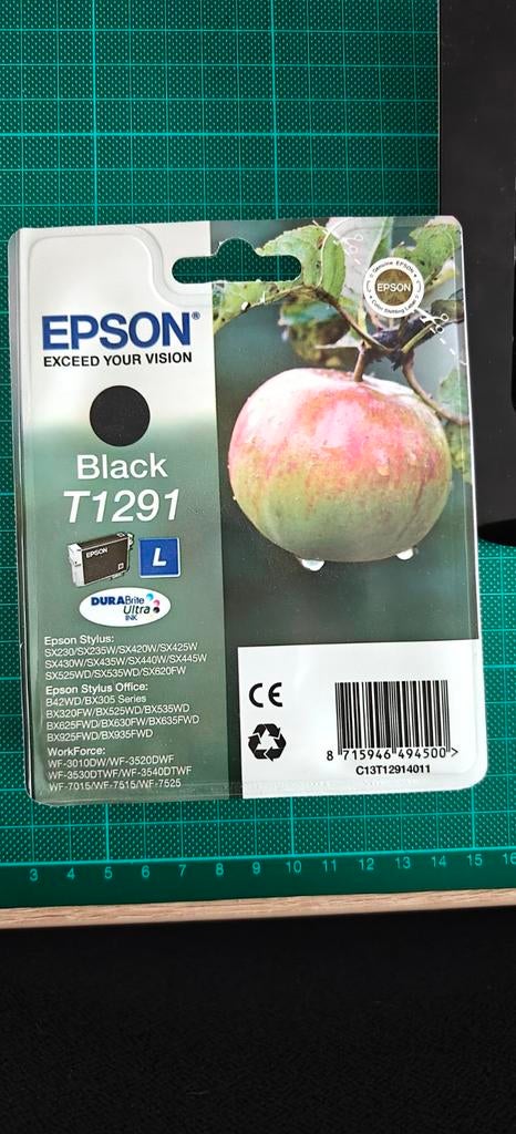 Epson T1291 Zwarte Inktcartridge - Nieuw in Verpakking, Ophalen of Verzenden, Nieuw, Cartridge, Epson