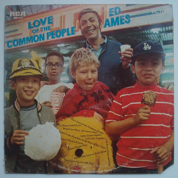 Ed Ames - Love of the Common People, originele lp uit 1969, Cd's en Dvd's, Vinyl | Pop, Gebruikt, 1960 tot 1980, 12 inch, Ophalen