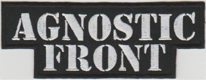 Agnostic Front stoffen opstrijk patch embleem, Ophalen of Verzenden, Nieuw, Kleding