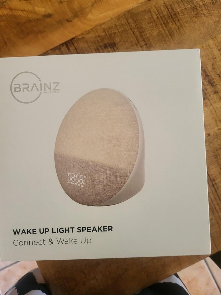 Brainz Wake Up Light Speaker, Ophalen of Verzenden