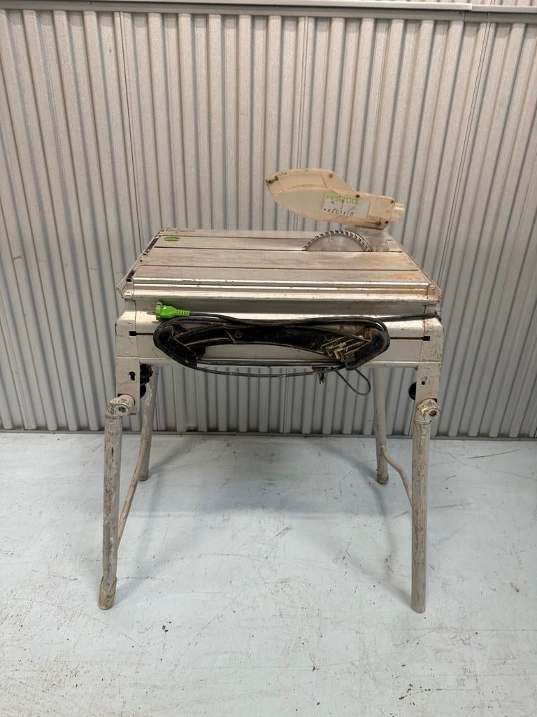 Festool Zaagtafel CS 50 EB, Doe-het-zelf en Verbouw, Gereedschap | Zaagmachines, Ophalen, Gebruikt, Cirkelzaag, 30 tot 70 mm