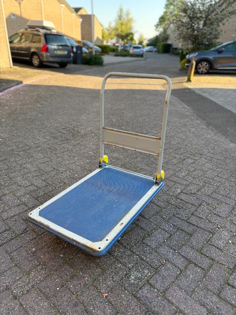 Prestar Matador wagen metaal neerklapbare beugel, Ophalen, Gebruikt, IJzer