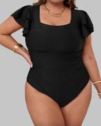 Badbak Sydney Zwart (44-66), Kleding | Dames, Grote Maten, Verzenden, Nieuw, Zwart, Lingerie of Zwemkleding