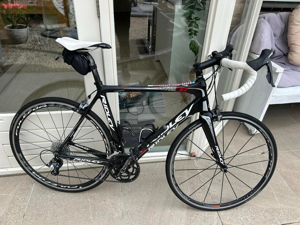 Ridley Carbon Racefiets Ultegra Afgemonteerd, Fietsen en Brommers, Fietsen | Racefietsen, Gebruikt, Overige merken, Carbon, Ophalen