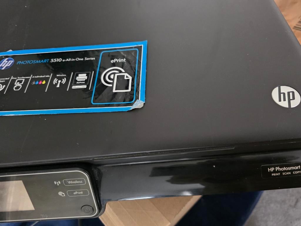 HP Photosmart 5510 e-All-in-One, Computers en Software, Printers, Kleur printen, Inkjetprinter, All-in-one, Draadloos