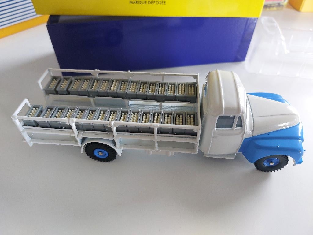 Camion Miniature Atlas/Dinky Toys 586 1/43 - Citroën 55 Camion Laitier - Berliet, Neuf