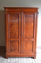 Prachtige strakke antieke mahonie houten kast., Verzenden