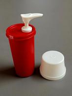 Tupperware -  rood pompje / dispenser, Huis en Inrichting, Ophalen of Verzenden, Zo goed als nieuw, Rood, Overige typen