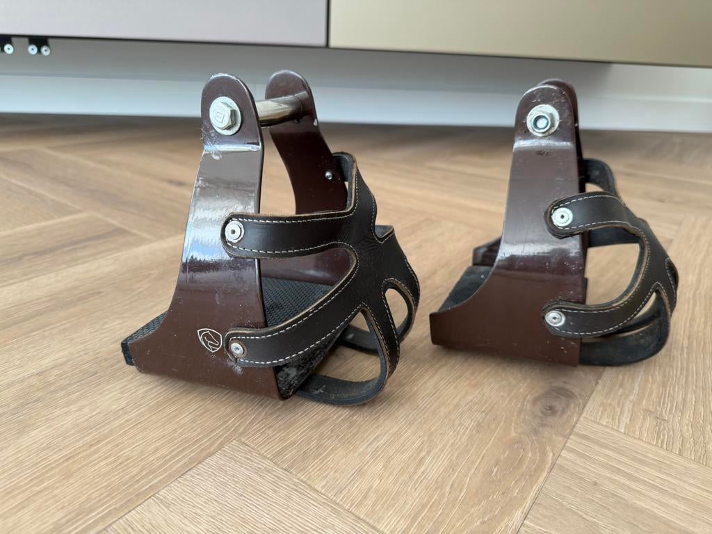 Edix korf western beugel bruin, Ophalen of Verzenden, Zo goed als nieuw, Western