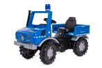 UNIMOG POLITIE traptrekker traptractor trapvoertuig, Kinderen en Baby's, Ophalen, Nieuw, Trapvoertuig