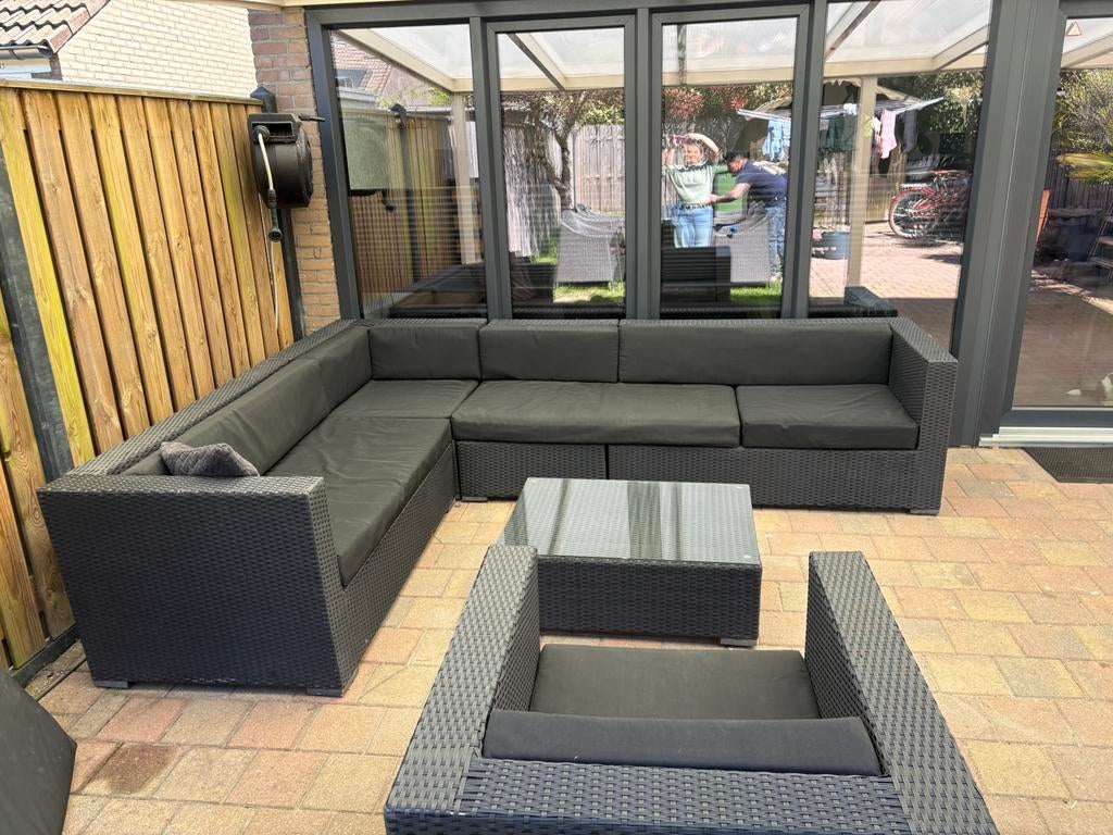 Loungeset, Ophalen, Zo goed als nieuw, Wicker