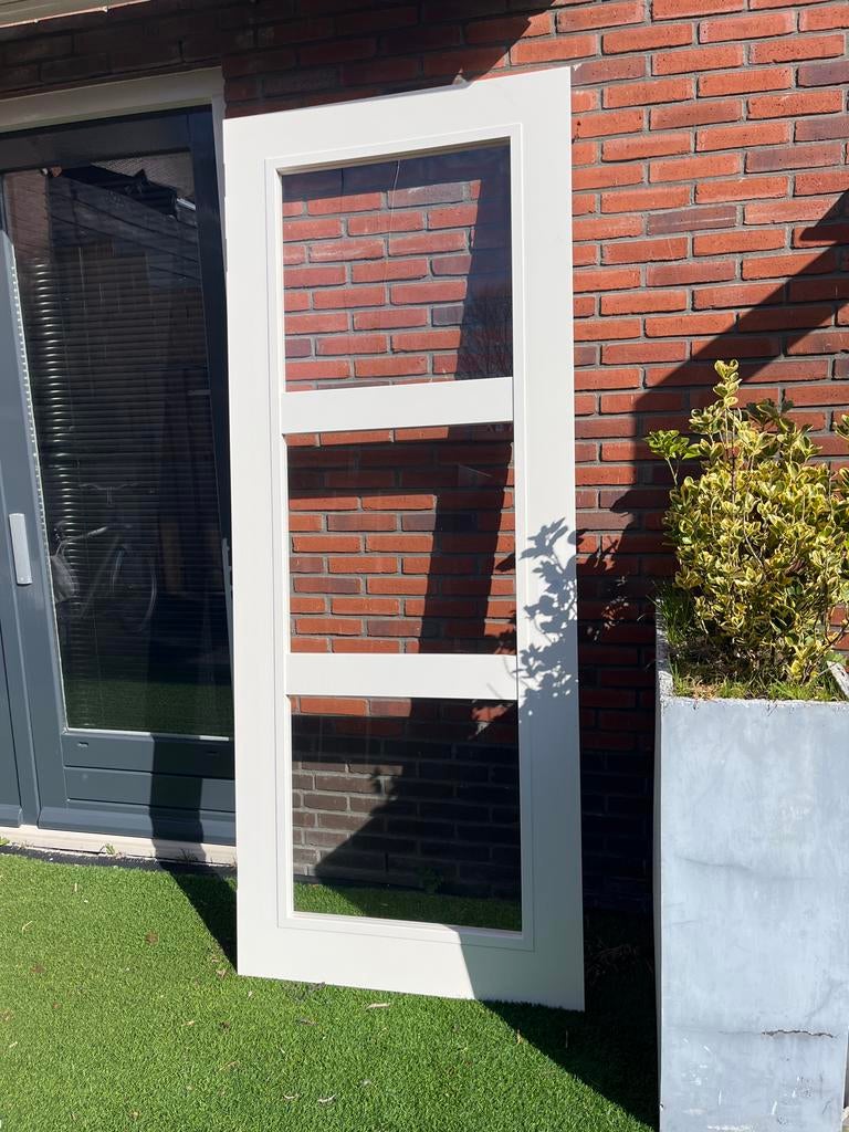 Svedex Paneel Binnendeur met Glas - Zo goed als nieuw, Ophalen, 80 tot 100 cm, 215 cm of meer, Binnendeur