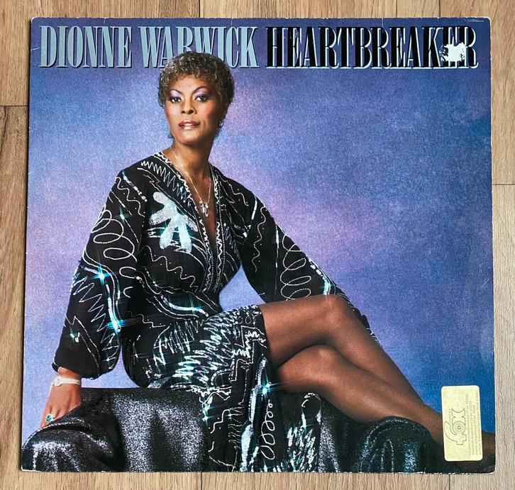 LP DIONNE WARWICK - Heartbreaker / 1982 EU, Cd's en Dvd's, Vinyl | R&B en Soul, Gebruikt, Soul of Nu Soul, 1980 tot 2000, 12 inch