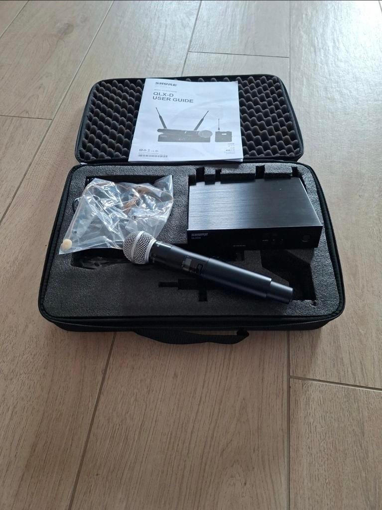 Shure Qlxd Pro set, Muziek en Instrumenten, Microfoons, Ophalen of Verzenden, Nieuw, Zangmicrofoon, Draadloos
