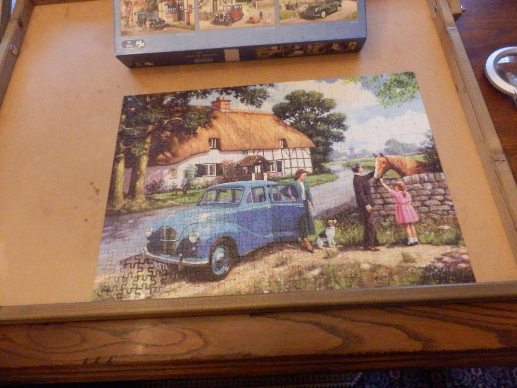 Gibson legpuzzel 500 stukjes:::::Out e About., Hobby en Vrije tijd, Denksport en Puzzels, Ophalen of Verzenden, 500 t/m 1500 stukjes