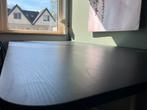 Gratis af te halen: Ikea bureau zwart, 160x80, 75 hoog., Huis en Inrichting, Ophalen, Gebruikt, In hoogte verstelbaar, IKEA
